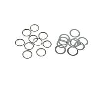 Dopro Lot de 10 écrous d'interrupteur à bascule à filetage métrique M12 pour guitare Epi Les Paul LP SG Nickel