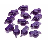 Dopro Lot de 12 écrous chicken-head amplificateur pour guitare bouton pointeur vintage Flat Top violet