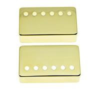 Dopro Lot de 2 caches de micro Humbucker en métal doré pour guitare Les Paul