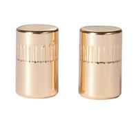 Dopro Lot de 2 capuchons de sélecteur de micro en laiton pour guitares Gretsch, 2 filetages américains pour Switchcraft Doré