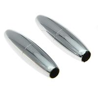 Dopro Lot de 2 embouts de bras pour guitare Stratocaster ST Stratocaster Chromé 5 mm