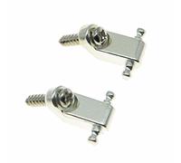 Dopro Lot de 2 supports de cordes pour guitare Fender American Strat Telecaster Chromé