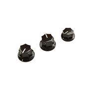Dopro Lot de 3 boutons de basse Jazz J en laiton marron 6,35 mm