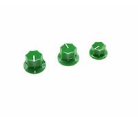 Dopro Lot de 3 boutons de basse Jazz J en laiton vert 6,35 mm