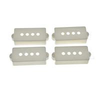 Dopro Lot de 4 housses de micro basse P à 4 cordes pour basses de précision Blanc