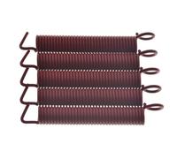 Dopro Lot de 5 ressorts de trémolo de qualité supérieure pour trémolos FR/ST/Strat Rouge Haute tension