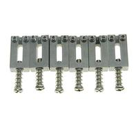 Dopro Lot de 6 inoxydable Sillet de chevalet pour guitare 6 cordes 10.5mm String Spacing