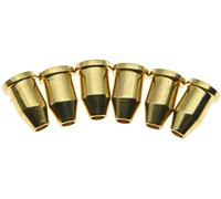 Dopro Northwest Guitars Lot de 6 viroles pour guitare Telecaster Doré 6,35 mm