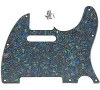 Dopro Pickguard à 8 trous pour guitare Telecaster Abalone Pearl