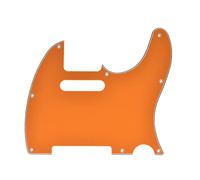 Dopro Pickguard à 8 trous pour guitare Telecaster américaine/mexicaine Orange 3 plis