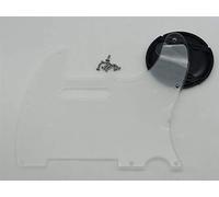Dopro Pickguard de guitare 8 trous transparent pour Fender Telecaster USA/Mexican