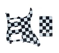 Dopro Pickguard HSS pour guitare Yamaha PACIFICA Noir/blanc