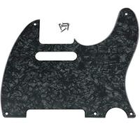 Dopro Pickguard vintage 5 trous pour guitare Tele, plaque anti-rayures pour Telecaster FD américaine/mexicaine (noir perlé)