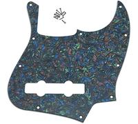 Dopro Plaque de protection pour basse jazz à 5 cordes J Bass pour basse jazz à 5 cordes USA/mexicaine FD Nacre d'abalone
