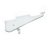 Dopro Plaque de protection pour guitare LP et support en acier inoxydable avec vis de montage en acier nickel pour USA Les Paul Ivoire 3 plis