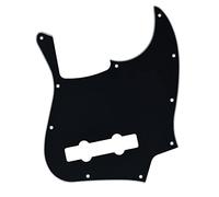 Dopro Plaque de protection pour médiator de basse jazz 5 cordes pour basse/jazz américaine/mexicaine FD 5 cordes Noir 3 plis