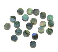 Dopro Rothko and Frost Lot de 20 points en nacre d'ormeau pour guitare basse de Nouvelle-Zélande 4 x 2 mm