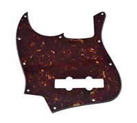 Dopro Rothko and Frost Pickguard pour basse Jazz J 4 cordes pour gaucher Motif tortue
