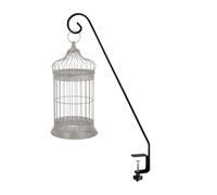 Dopsyesn Accroches de Rampe | Suspensions pour Mangeoires pour Terrasse Extérieure - Support Long à Pince pour Panier à Graisse Lanterne Jardinière Extérieur Station Colibris