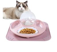 Dopsyesn Bol à Nourriture pour Chats - Gamelles pour Chatons pour Alimentation Et Hydratation,Gamelle Multifonction pour Chaton Antidérapante À Recharge Automatique