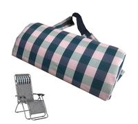 Dopsyesn Coussin Repose-Tête Confortable pour Chaise Longue, Oreiller De Soutien Nuque avec Sangle Réglable, Accessoire Idéal pour Bain De, Jardin, Taille Ergonomique