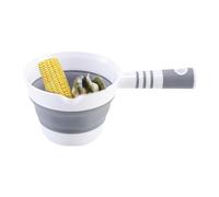 Dopsyesn Louche À Eau Pour Bain, Seau De Bain Pliable, Louche Cuillère Multifonction Accrochable Pour Cuisine Douche Jardin Voyage