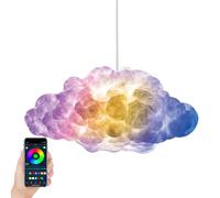 Dopsyesn Lumière LED Nuage Lumineux, Lumière Nuage Flottant Cartoon au Plafond de la Chambre, Éclairage et Décoration Multifonctionnels pour la Chambre de Bébé pour Adultes Adolescents Famille et Amis