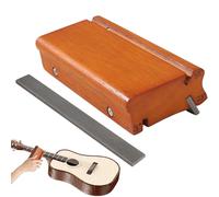 Dopsyesn Outil de biseautage des frettes,Équipement de Dresseur de Frettes de Précision - Angles 3/23/35° Lime pour Guitares Basses Ukulélés Mandolines Instruments à Cordes