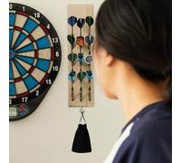 Dopsyesn Support Mural pour fléchettes, Organisateur de fléchettes Mural - Présentoir de Multifonctionnel - Support de Support de avec Sac de Rangement et vis pour