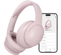 DOQAUS Casque Bluetooth sans Fil 90 Heurs de Lecture,Rose