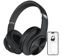 DOQAUS Casque Bluetooth sans Fil avec Application,Noir