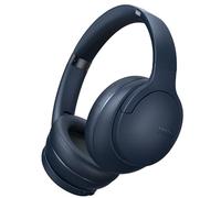 DOQAUS Casque sans Fil Supra-auriculaire, 90 Heures de Lecture, Mode 3EQ, Bluetooth 5.3, Casque stéréo HiFi sans Fil avec Micro, Cache-Oreilles Souples à mémoire de Forme, pour téléphone/PC (Bleu