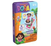 Dora - 28 Dominos - Boîte métal - dès 4 ans - Dora l'exploratrice