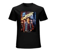 DORA A AREAM 21 Jump Street Shirt Johnny Depp T-Shirt Black S