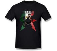 DORA A AREAM Canelo Alvarez Pattern Men's T Shirts M