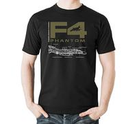 DORA A AREAM Flyingraphics Aviation Themed Mens T Shirt 'F-4 Phantom II' XL