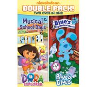 and Blue's Clues Double Feature: Dora School Days AndBlue's Big Musical Movie