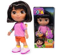 Dora, Chante et Explore, poupée avec Musique, Effets sonores, répliques bilingues, vêtements et Accessoires de poupée, Jouets pour Filles et garçons, à partir de 3 Ans
