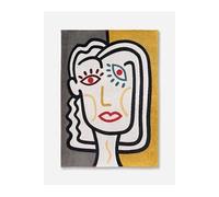 Dora design - Tapis Gallery art face - Dorado - 200 x 280 CM