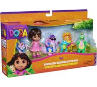 DORA ESPLORATRICE Coffret Figurines 7 Personnages 7cm BOOTS Et Amis Variés SPIN