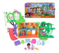 Dora Explore & Play Rainforest Casita : maisonnette interactive avec figurines