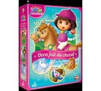 Dora l'exploratrice, Coffret Dora fait du cheval : Dora fait du poney, Dora et la forêt enchantée, Dora sauve la princesse des neiges DVD E