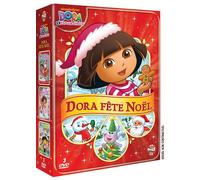 Dora L'exploratrice - Coffret Dora Fête Noël : Le Noël De Dora + Le Bal Des Papillons + Dora Autour Du Monde - Pack