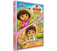 Dora L'exploratrice : Dora au pays des desserts - Diego : Mission Safari ! - Bipack