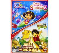 Dora l'exploratrice - Dora au Royaume des Sirènes + Go Diego! - Au secours des dinosaures