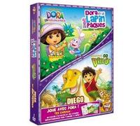 Dora l'exploratrice : Dora et le lapin de Pâques - Go Diego : Au secours des dinosaures - Bipack E