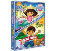 Dora L'exploratrice - Dora Sauve Les Sirènes + Go Diego - Cours Diego ! - Pack