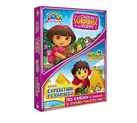 Dora l'exploratrice – Le cadeau surprise de Puppy + Go Diego! – Diego Expédition Pyramides – Pack