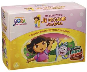 Dora l'exploratrice - Ma collection : Je grandis avec Dora - Coffret 6 DVD [Pack]