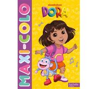 Dora - Maxi-colo - Nickelodeon - Hachette Jeunesse - broché - Document jeunesse